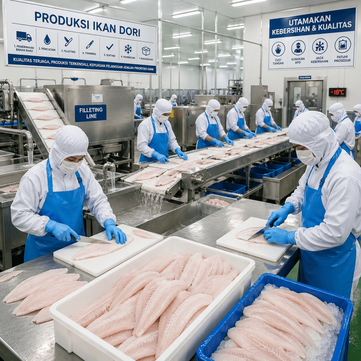 Fasilitas Cold Storage Skala Pabrik